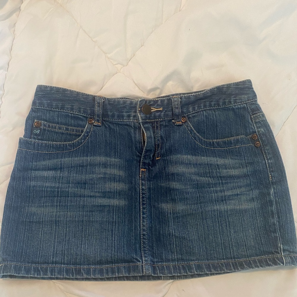 Size 1/2 juniors Jean mini skirt
